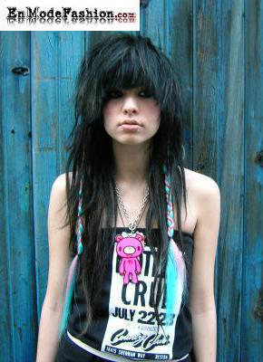 Modèle de coiffure fashion