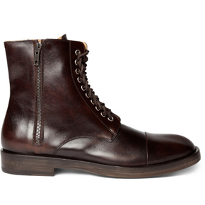 Maison Martin Margiela - Leather Lace-Up Boots Maison Martin Margiela - Leather Lace-Up Boots
