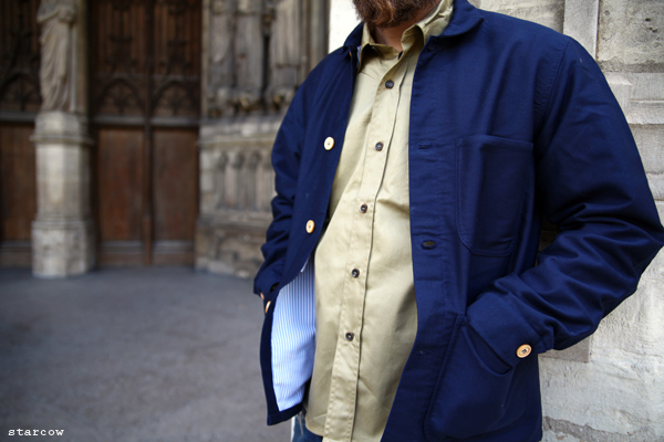 bleu de paname manteau