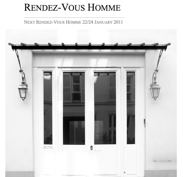 Rendez-Vous Homme Paris