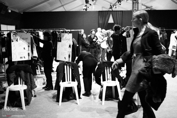 Barbara Bui automne hiver 2011 2012 - les backstages