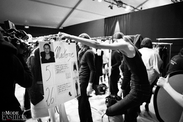 Barbara Bui automne hiver 2011 2012 - les backstages