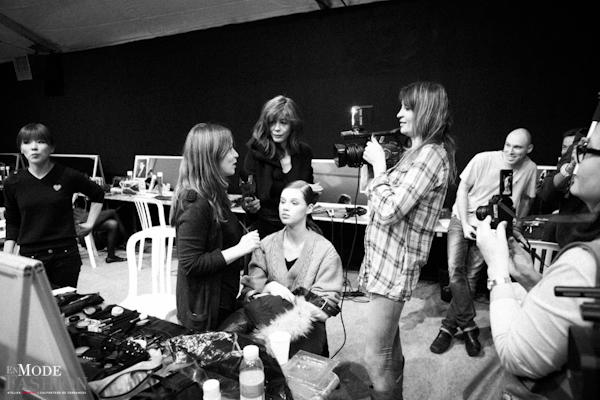 Barbara Bui automne hiver 2011 2012 - les backstages