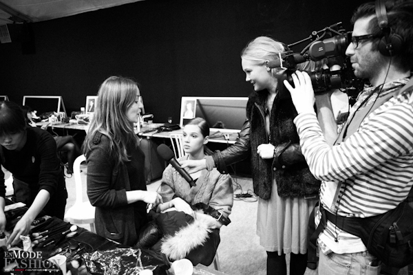 Barbara Bui automne hiver 2011 2012 - les backstages