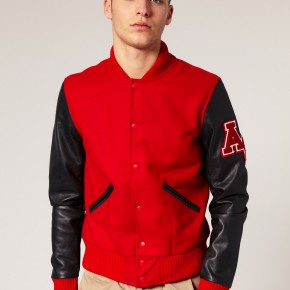 American College - Veste baseball ton sur ton