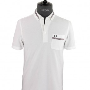 Fred Perry - Polo blanc