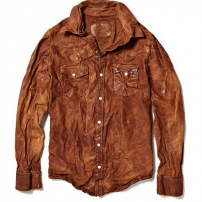 Jean Shop Leather Cowboy Shirt