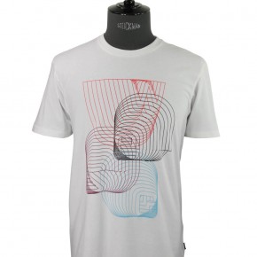 WESC - T-shirt blanc 3d
