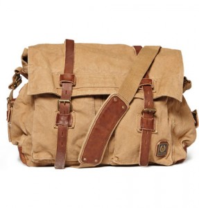 Belstaff Canvas Messenger Bag