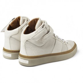 Jimmy Choo Motcombe Snakeskin-Effect Sneakers