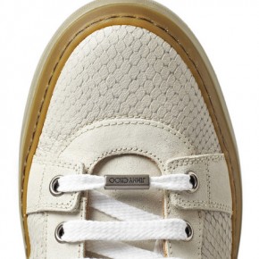 Jimmy Choo Motcombe Snakeskin-Effect Sneakers