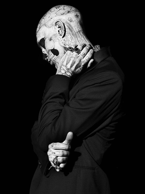 Rick Genest - GQ Italia