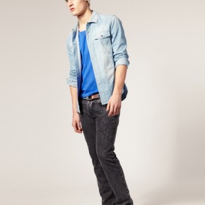 ASOS - Chemise en jeans