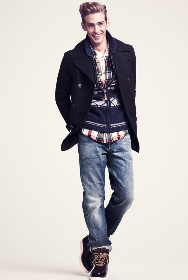 H&M hiver 2012 - mode homme