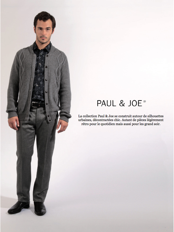 Paul & Joe chez Menlook 