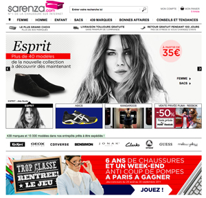 ... SARENZA est lâ€™une des principales boutiques en ligne de mode en