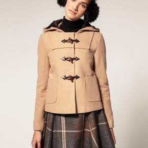 ASOS - Duffle-coat court à capuche