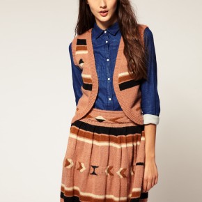 ASOS - Gilet en tricot style navajo