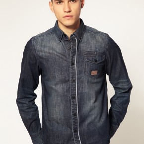 Ben Sherman - Chemise en jean