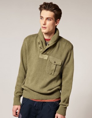 Farah Vintage - Henry - Cardigan en tricot