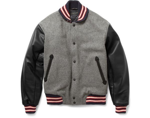 Rag & bone Wool-Blend Varsity Jacket