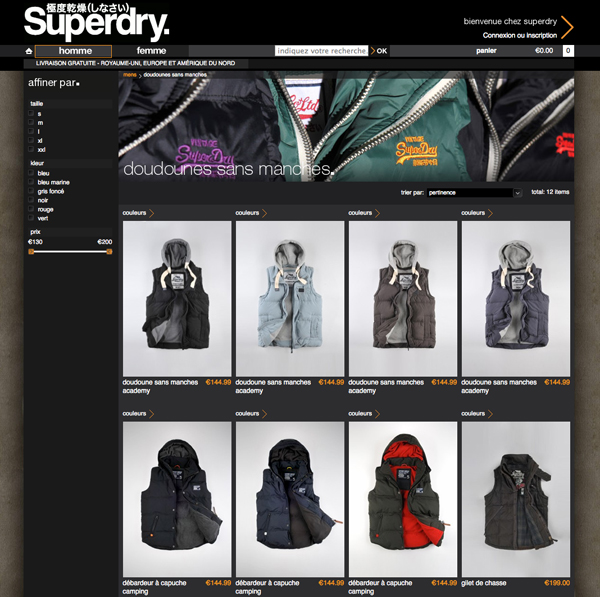 SUPERDRY Veste sans manche homme