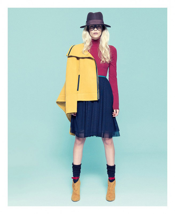 BERSHKA - lookbook octobre 2011