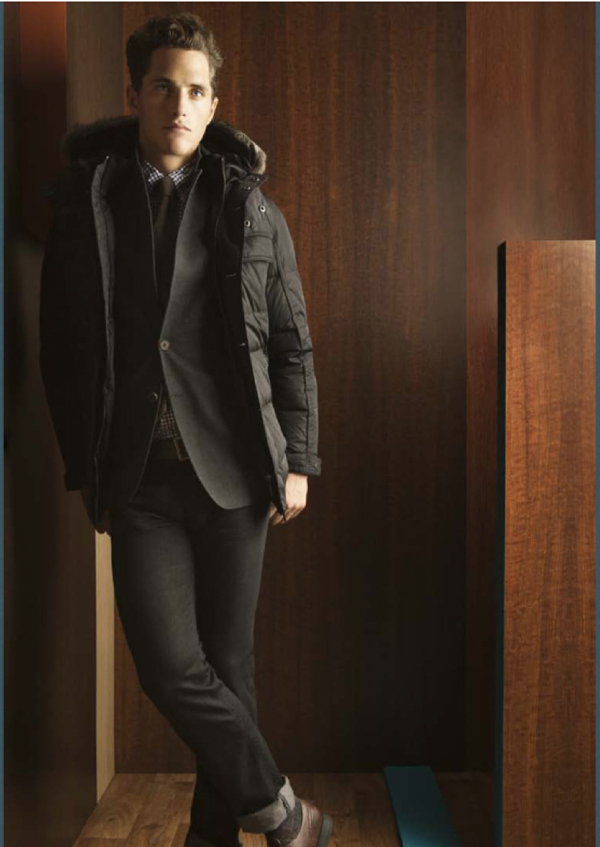 Massimo Dutti - lookbook mode homme octobre 2011