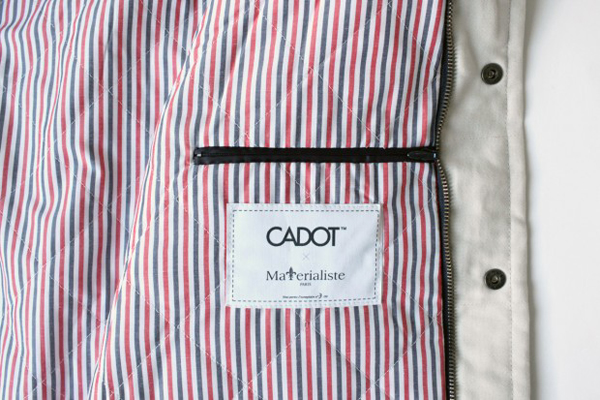 veste cadot materialiste