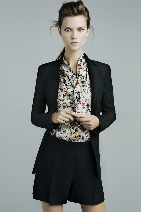 ZARA Femme lookbook novembre 2011