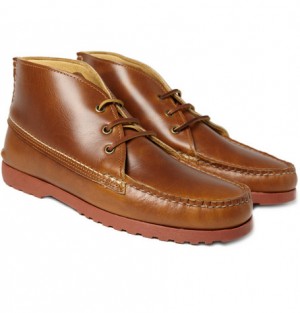 Quoddy Leather Chukka Boots