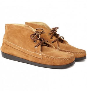 Quoddy Suede Chukka Boots