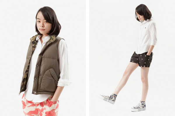 A Bathing Ape - Lookbook femme printemps été 2012