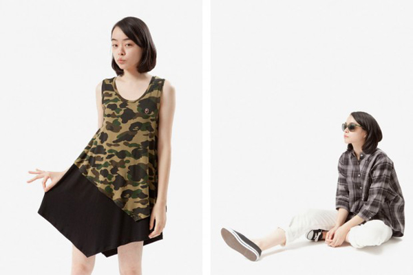 A Bathing Ape - Lookbook femme printemps été 2012