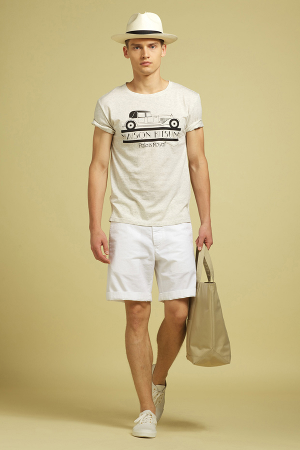 Kitsuné lookbook homme printemps été 2012