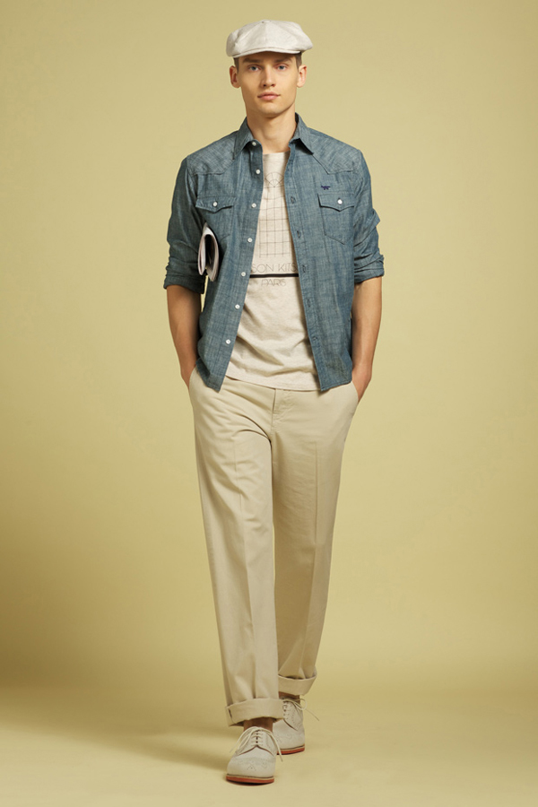 Kitsuné lookbook homme printemps été 2012