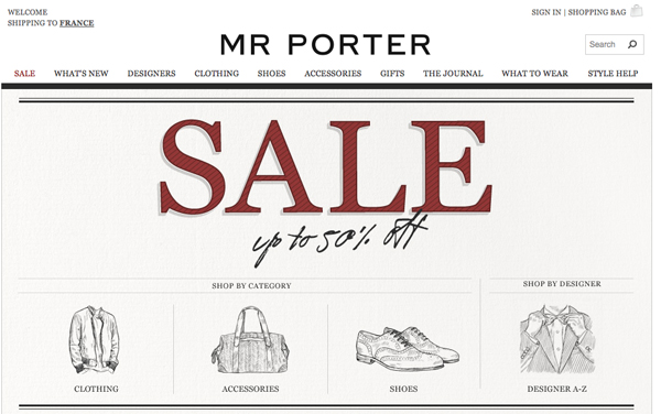 soldes hiver 2012 mr porter