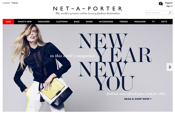 soldes hiver 2013 net a porter