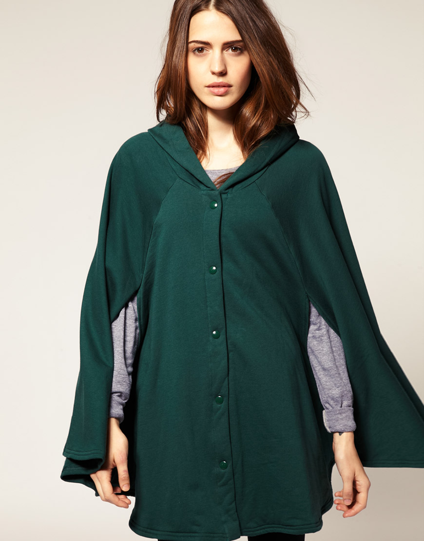 ASOS - American Apparel - cape en polaire