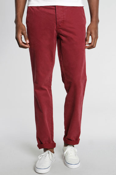 Shore Leave - Pantalon chino - Bordeaux