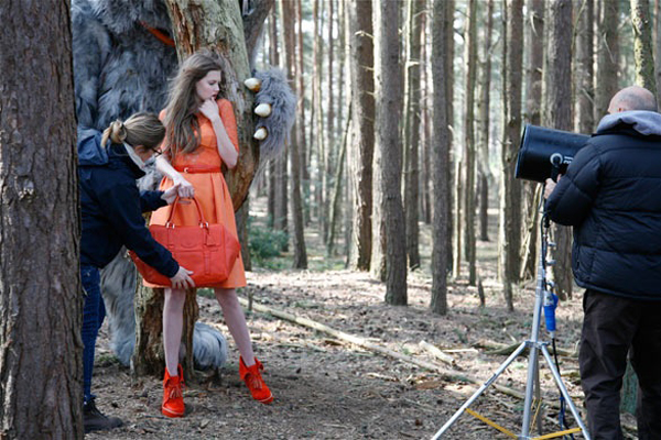 MULBERRY - coulisses campagne hiver 2012