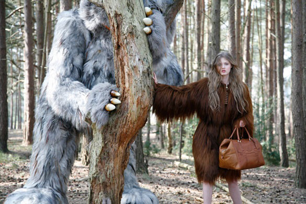 MULBERRY - coulisses campagne hiver 2012