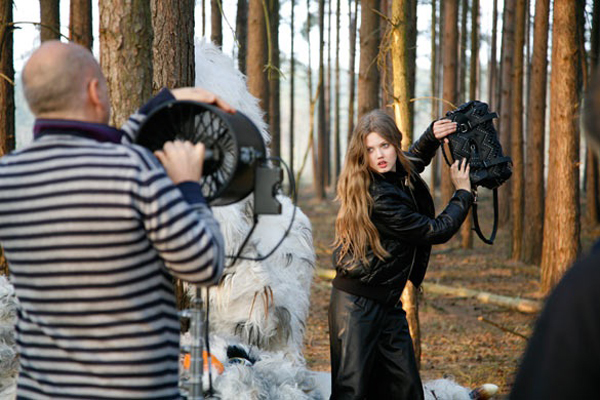 MULBERRY - coulisses campagne hiver 2012