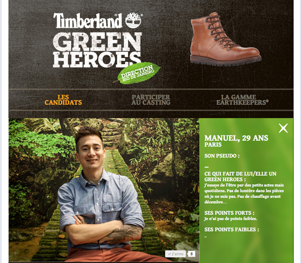 timberland green heroes