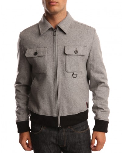 Hugo Boss - Blouson gris Besko