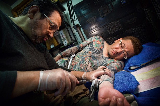 Horikazu : tatouage traditionnel au Japon