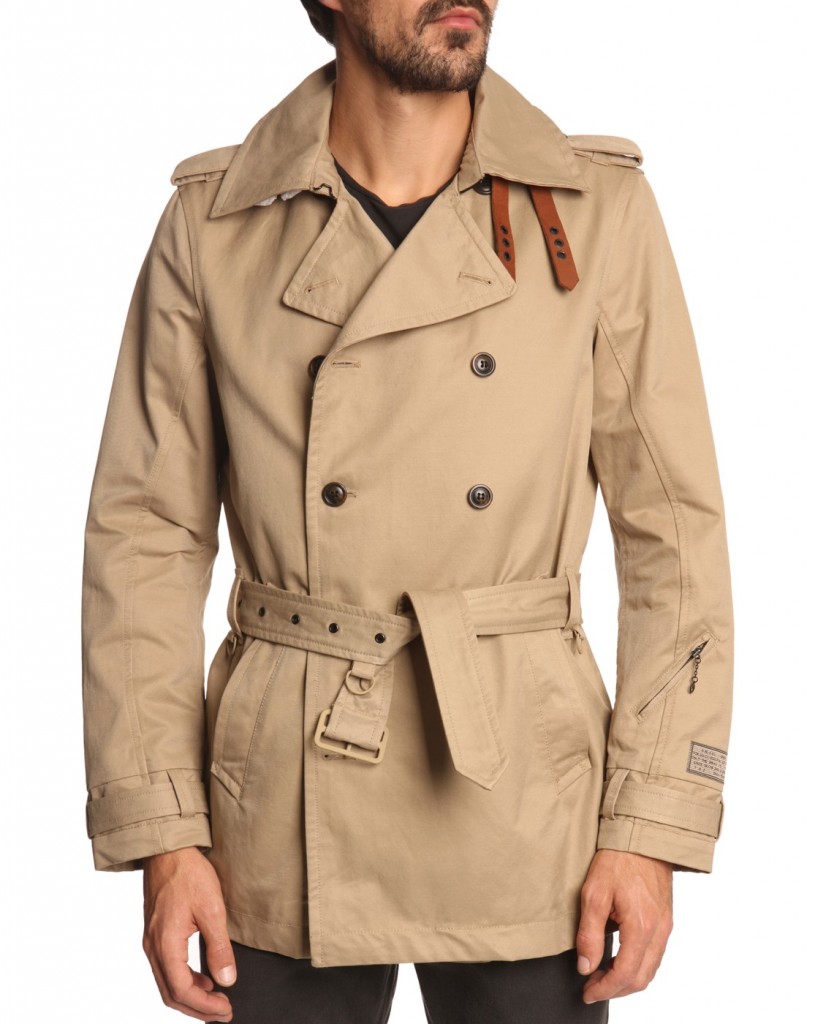 DIESEL - Trench court beige javelins