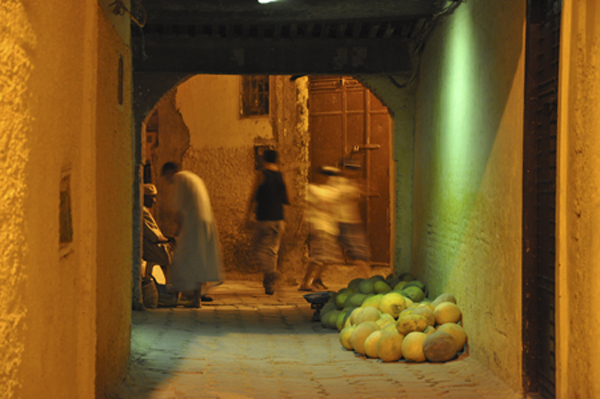 Meknès, Maroc - By night