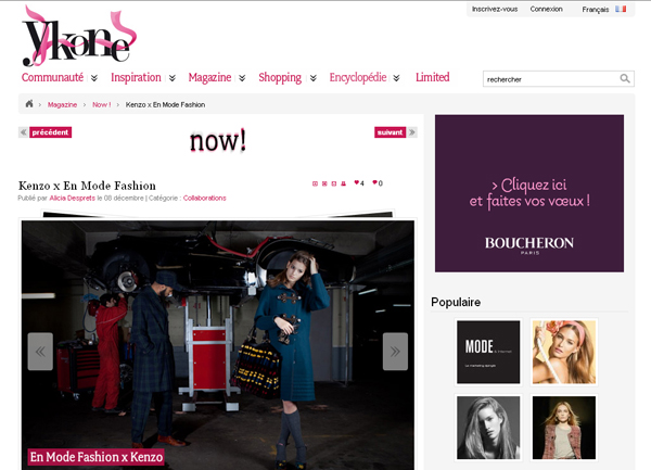 EnModeFashion sur Ykone