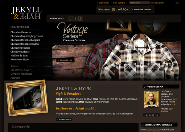 Chemise homme tendance - Jekyll & Hype